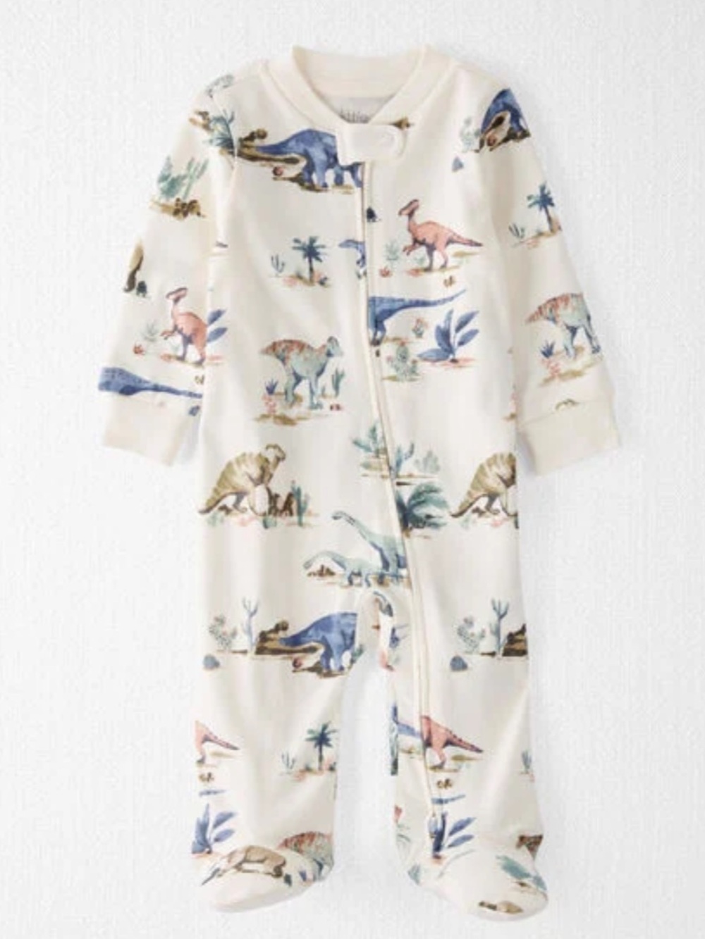 Carter’s Little Planet Baby Dinosaur Print Organic Cotton Sleep & Play Pajamas